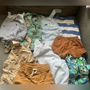 3m and 6m baby boy summer bundle